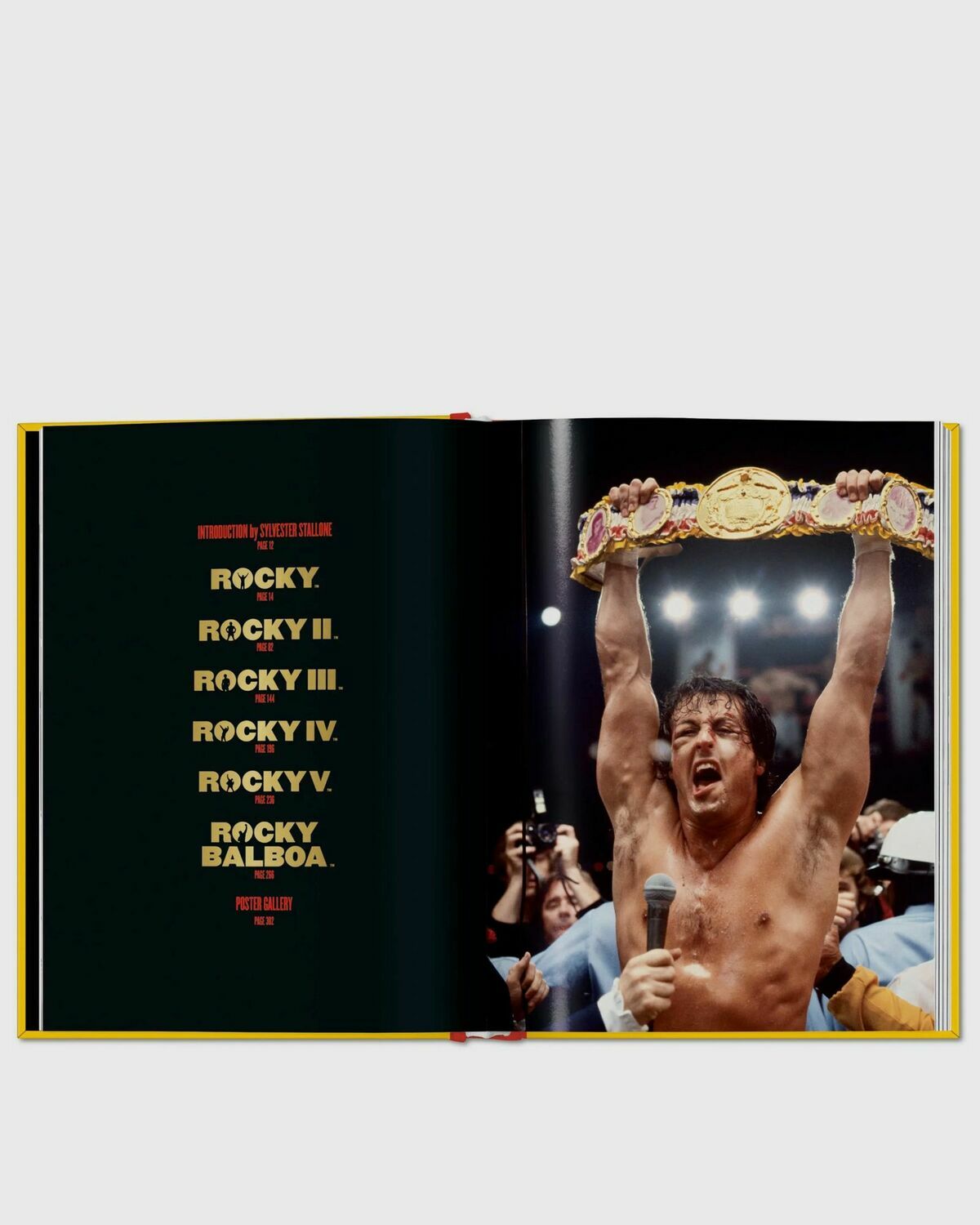 Taschen Rocky. The Complete Films yellow Mens Music & Movie