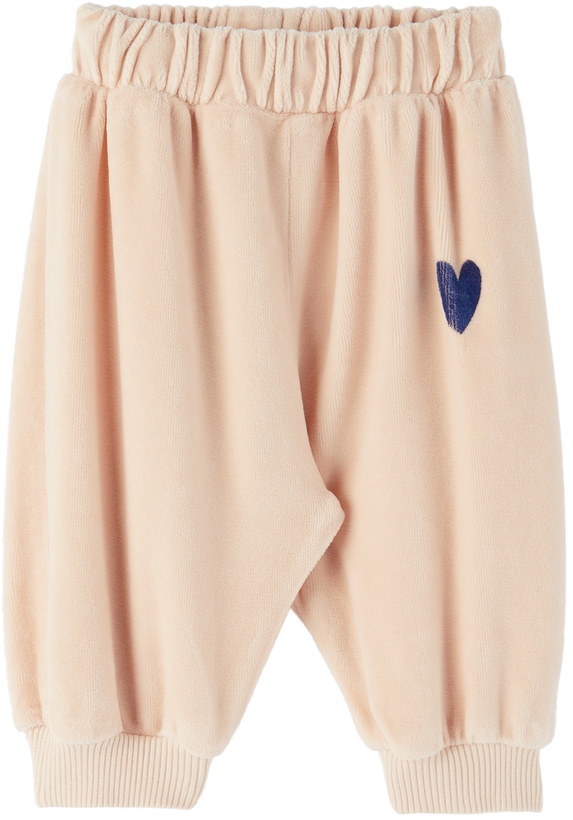 Photo: Bobo Choses Baby Pink Heart Lounge Pants