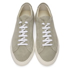 Common Projects Grey Suede Achilles Low Sneakers