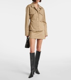 Courrèges Gabardine shirt