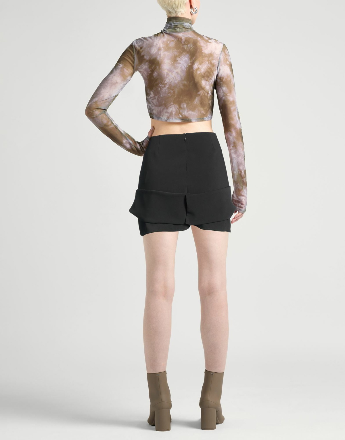 Courrèges Womens Mini skirt in Black