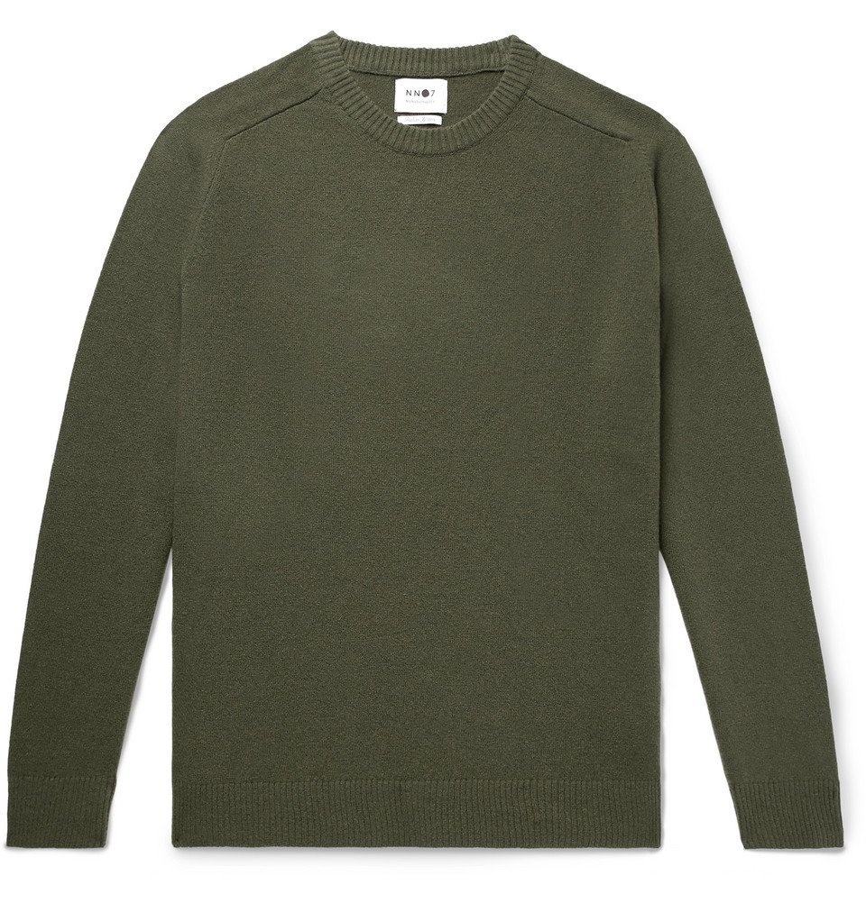 - Edward Wool Sweater - Army green NN07