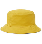 Acne Studios - Logo-Appliquéd Cotton-Twill Bucket Hat - Mustard