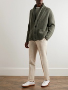 Brunello Cucinelli - Summer Twist Tapered Linen and Wool-Blend Trousers - Neutrals