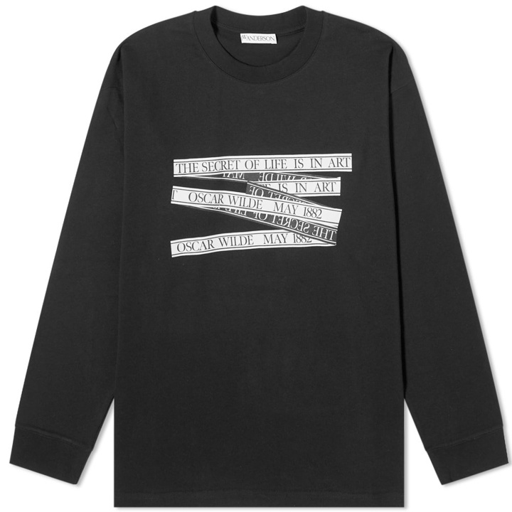 Photo: JW Anderson Oscar Wilde Long Sleeve Top With Front Print