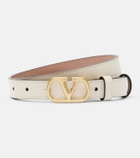 Valentino Garavani VLogo reversible leather belt
