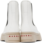 Marni White Pablo Chelsea Boots