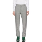 Balmain Black and White Houndstooth Tailored Fit Trousers