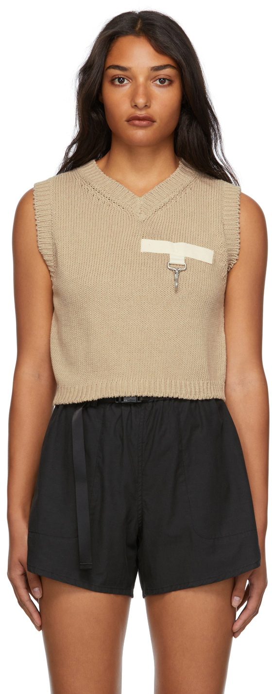 COOPER VEST IN PEACHY