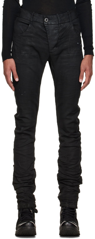 Photo: Boris Bidjan Saberi Black Painted P13 Jeans