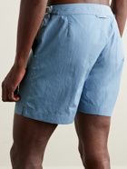 Orlebar Brown - Bulldog Straight-Leg Mid-Length Swim Shorts - Blue