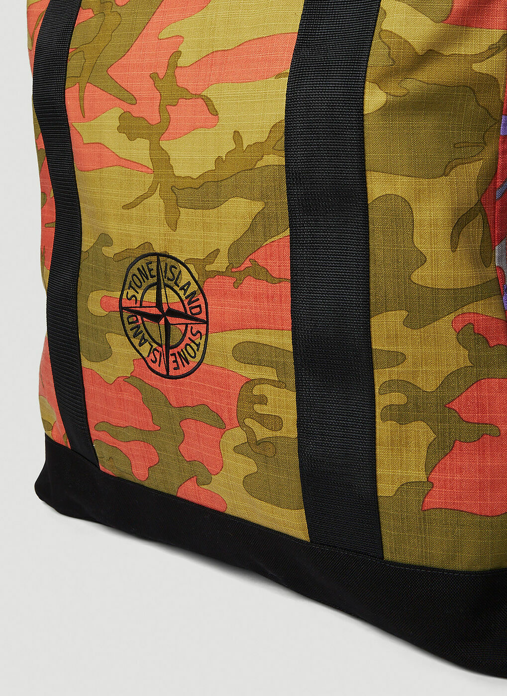 Camouflage Tote Bag in Multicolour Stone Island