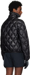 ROA Black Quilted Down Jacket
