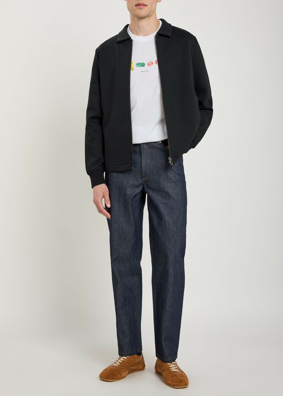 PS Paul Smith In A Row Printed Cotton T-shirt White