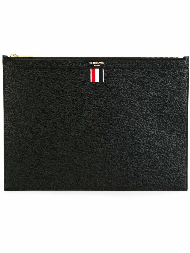 Photo: THOM BROWNE - Leather Zipped Document Case