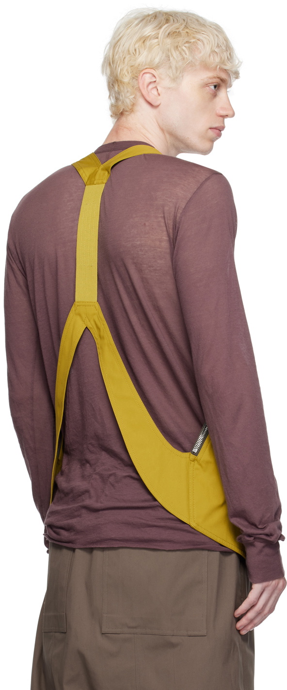 Rick Owens Yellow Bauhaus Vest Rick Owens