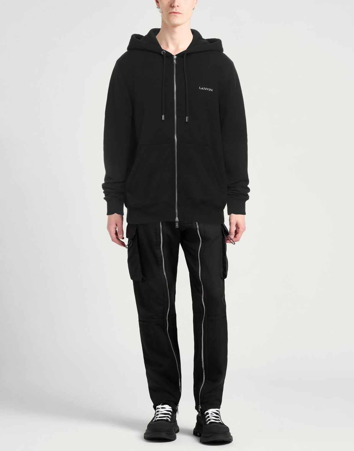 Lanvin Mens Sweatshirt in Black