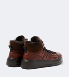 Bogner Antwerp quilted leather lace-up boots