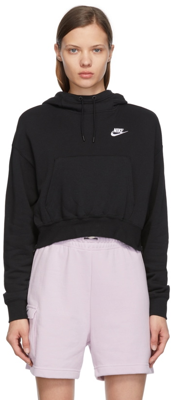 Photo: Nike Black Sportswear Essentials Fleece Hoodie