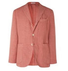 Boglioli - Unstructured Linen Suit Jacket - Pink