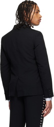 Black Comme des Garçons Black Studded Blazer