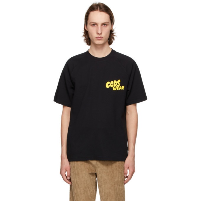 Photo: GCDS Black Rick and Morty Edition Raglan T-Shirt