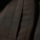 Auralee Men's Washi Hi Density Easy Pant in Dark Brown