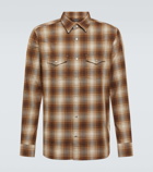 Tom Ford Checked cotton Western shirt