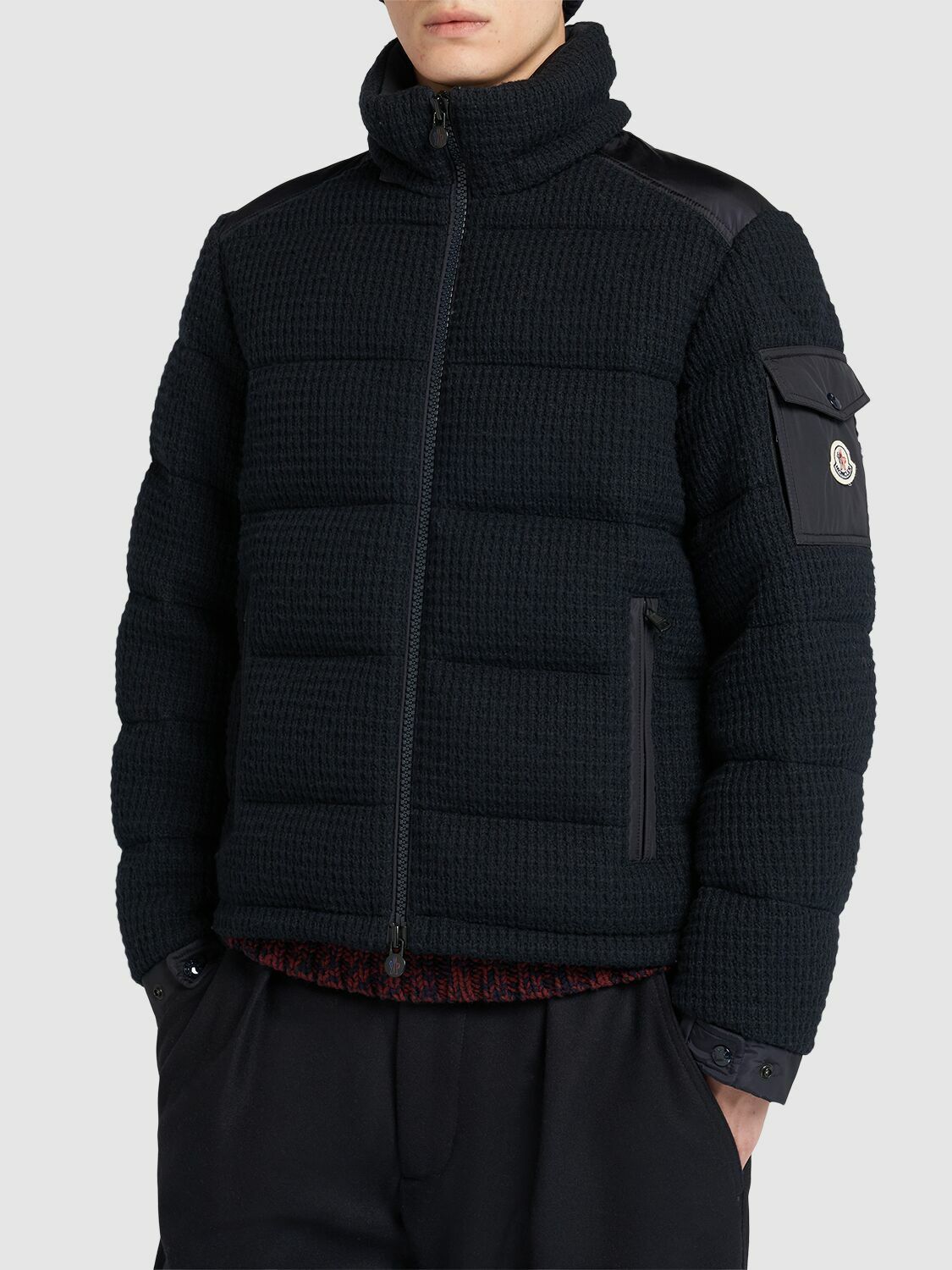 【送関込】MONCLER☆モンクレール Wool jacket 楽天市場】MONCLER モンクレール ダウンジャケット WOLLASTON