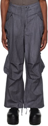 Entire Studios Blue Gocar Cargo Pants