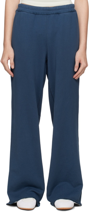 Pantalon SKIMS Jersey Coton Bleu Marine – Taille S – Neuf Avec étiquette