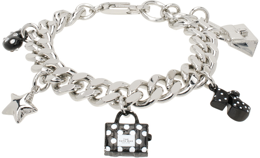 Heaven By Marc Jacobs - Women's Teddy Charm Bracelet - (Aged Silver) |  Dover Street Market E-Shop – DSML E-SHOP
