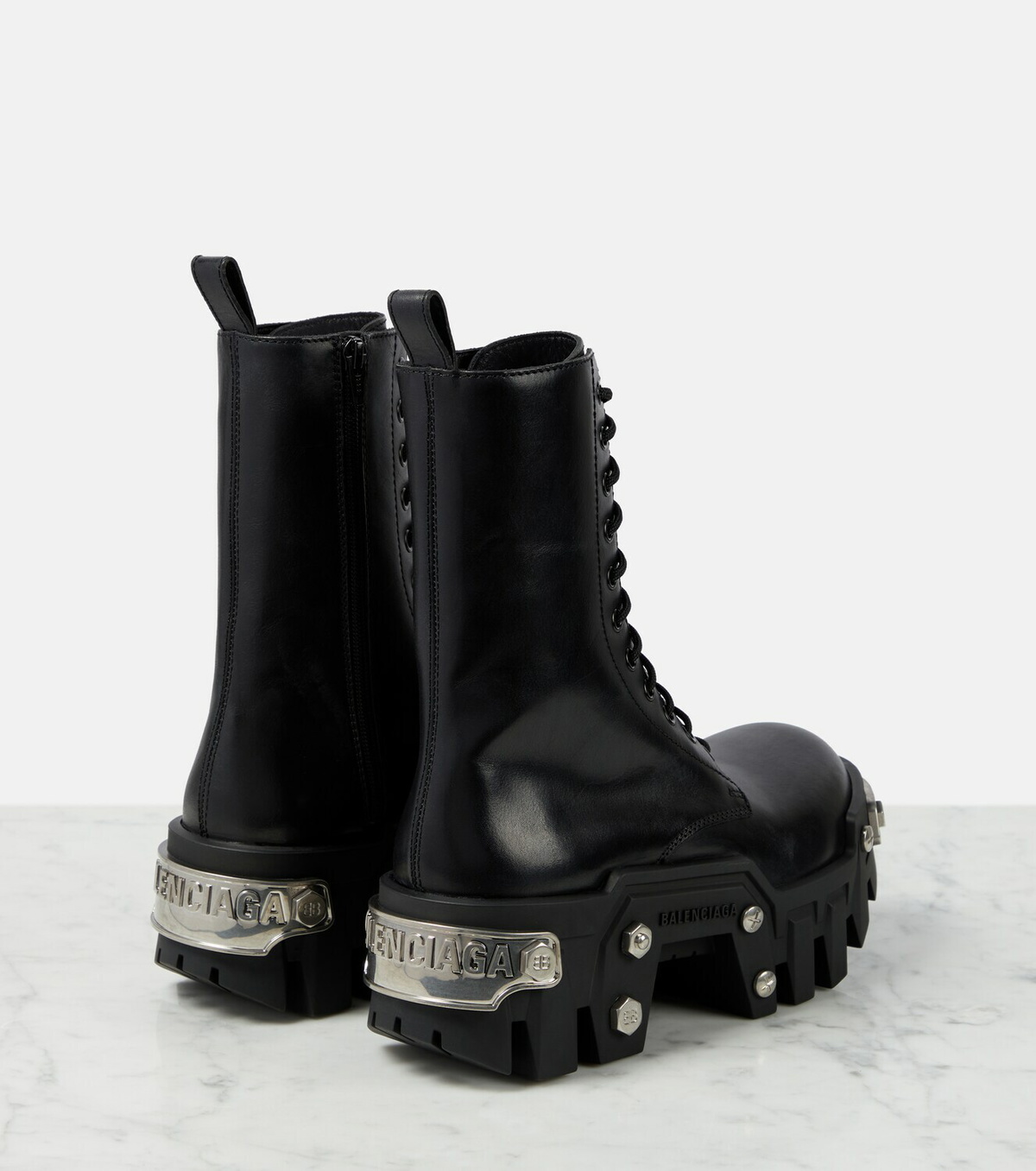 Balenciaga Bulldozer leather ankle boots Balenciaga