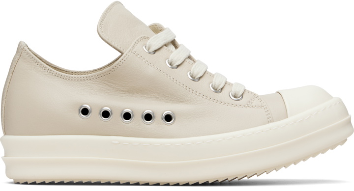 Photo: Rick Owens Beige Temple Extreme Low Sneakers