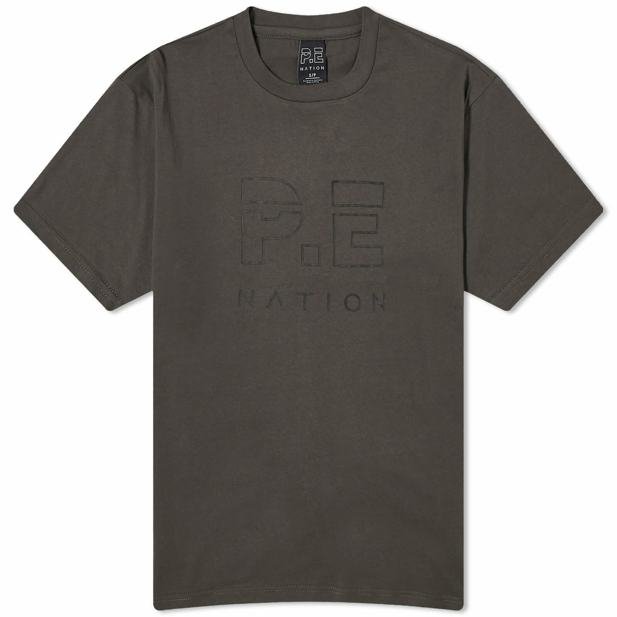 P.E Nation Women's Heads Up T-Shirt in Dark Shadow