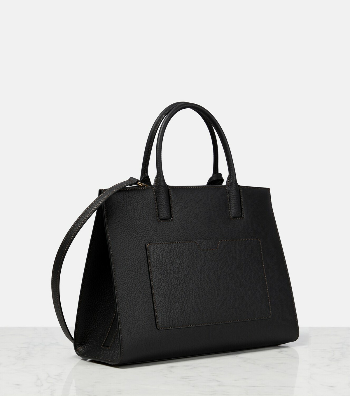 Burberry - Frances TB leather tote bag Burberry