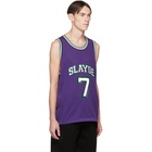 Neil Barrett Purple Slayde Tank Top