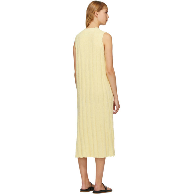 Rus Yellow Rayon Dress