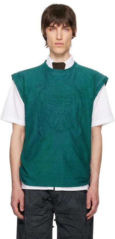 Photo: YAKU Blue Fossil Tank Top