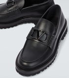 Valentino Garavani VLogo Signature leather loafers