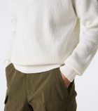 Fusalp Hesyo wool and cashmere half-zip sweater