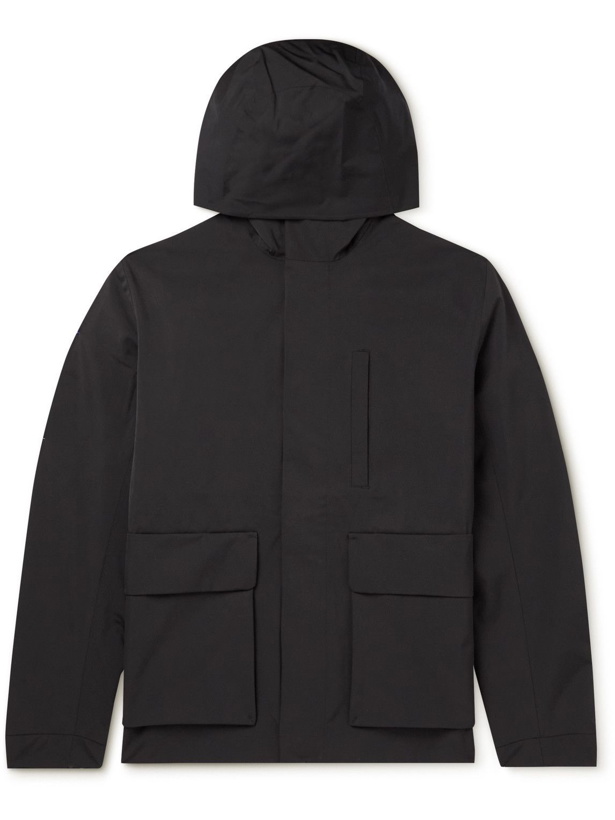 Photo: NN07 - Beck 8240 Shell Hooded Jacket - Black