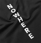 Pas Normal Studios - Logo-Print Stretch-Mesh Cycling Base Layer - Black