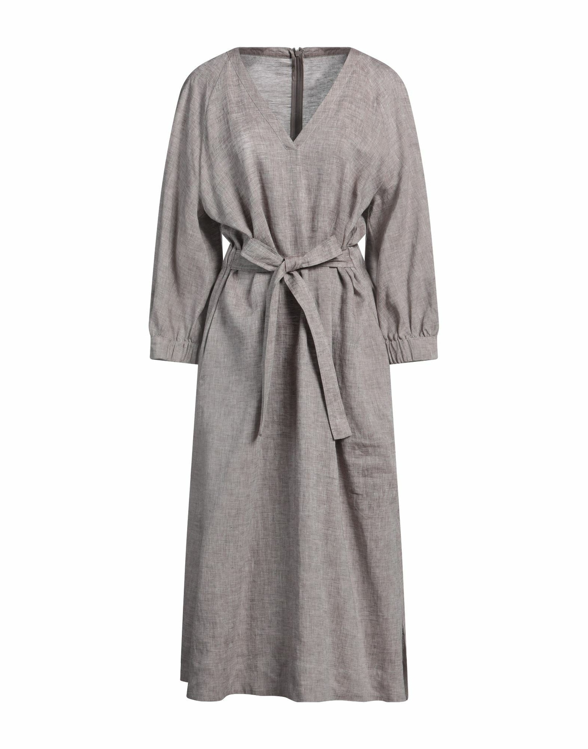 Peserico Womens Midi dress Chocolate in Brown