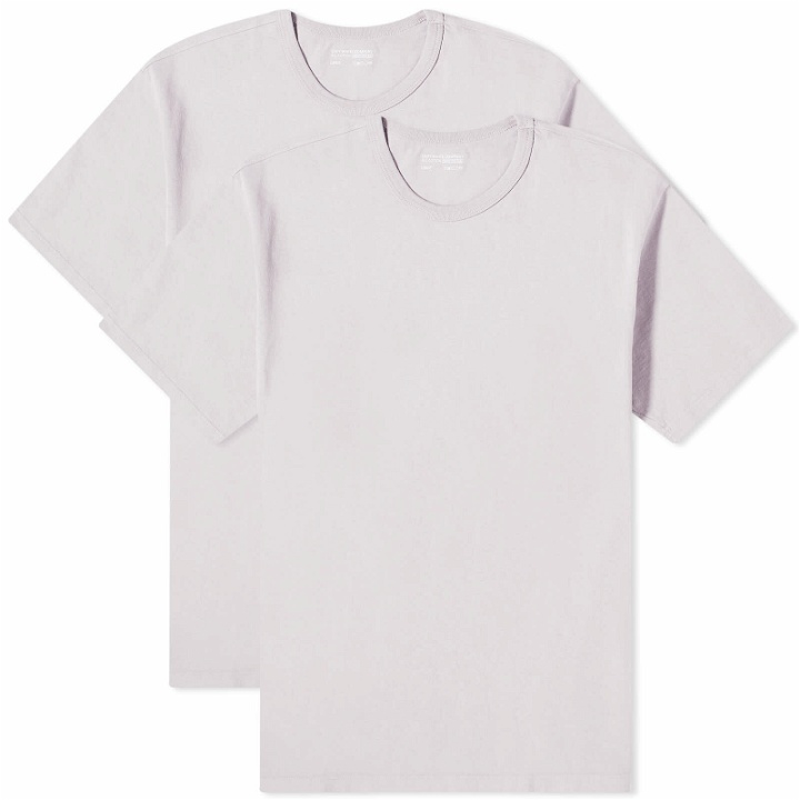 Photo: Lady White Co. Men's Tubular T-Shirt - 2 Pack in Scarlet Grey