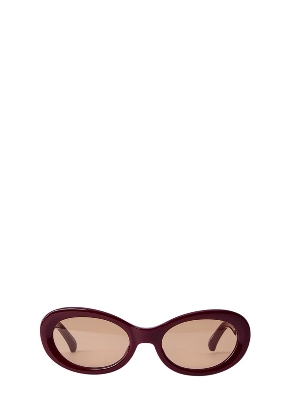 Photo: Dries Van Noten Oval Sunglases