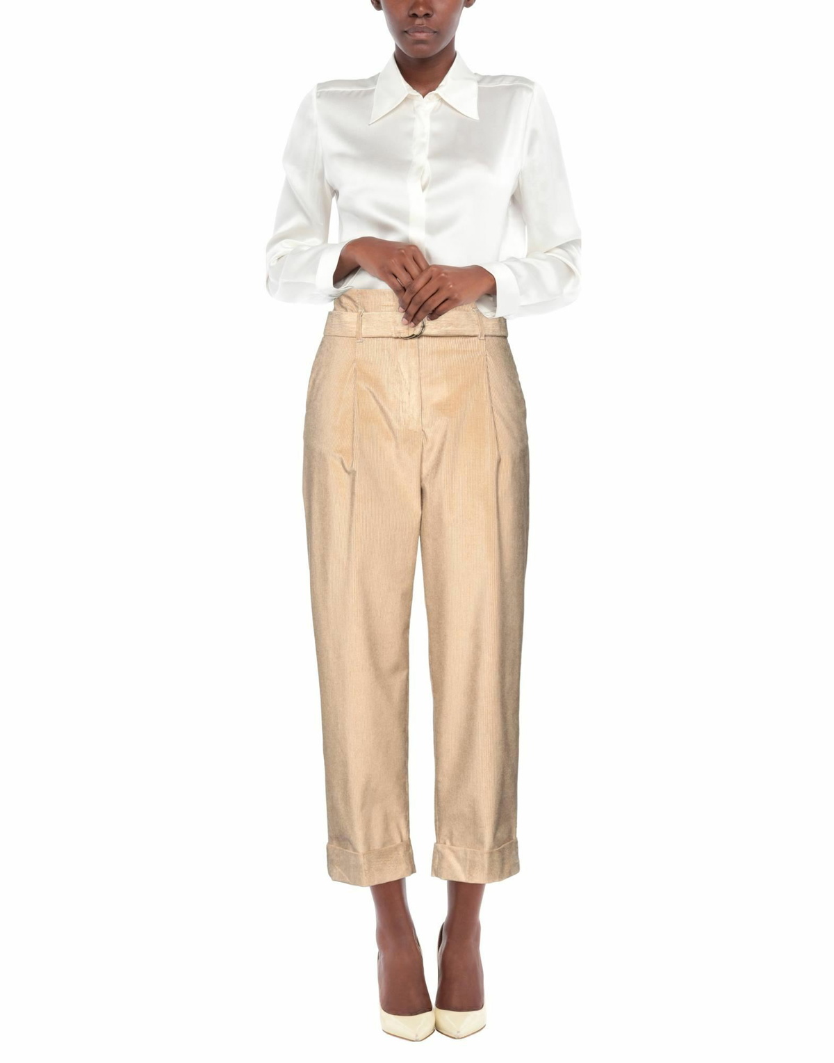 Peserico Womens Pants Light brown