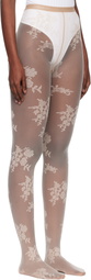 Valentino Beige Lycra Tights