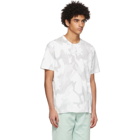 Dolce and Gabbana White Camo Fabric Patch T-Shirt