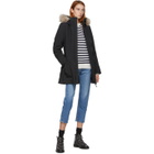 Kanuk Black Faux-Fur Lea Jacket